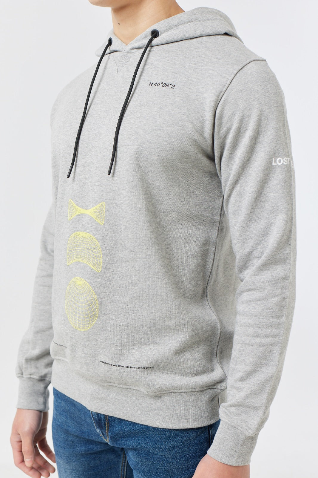 Grey Axis Hoody