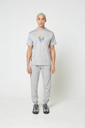 Grey Human Destruction Oversized Tshirt
