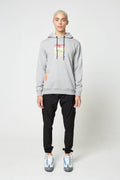 Grey Hyper-Consumerism Luxury Hoody