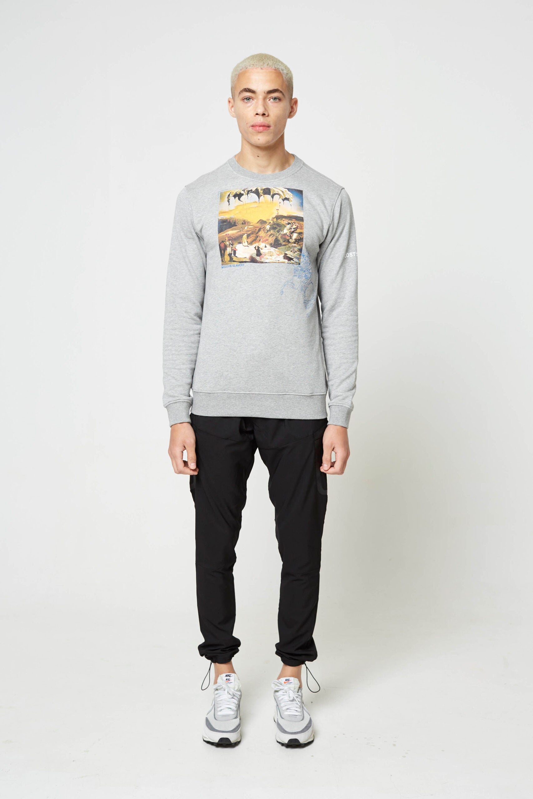 Grey Modern Slavery Jumper