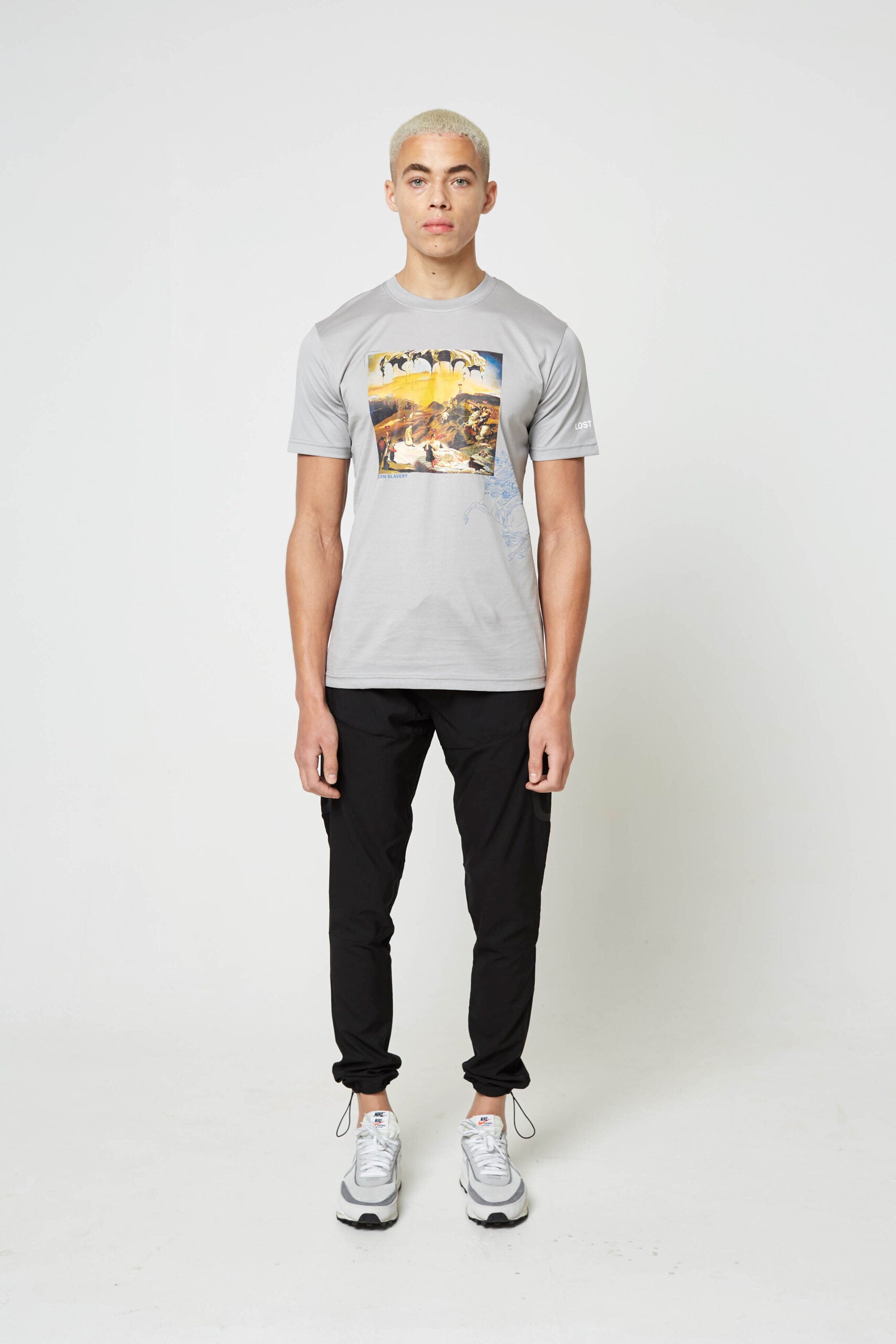 Modern Slavery Luxury Tshirt Grey