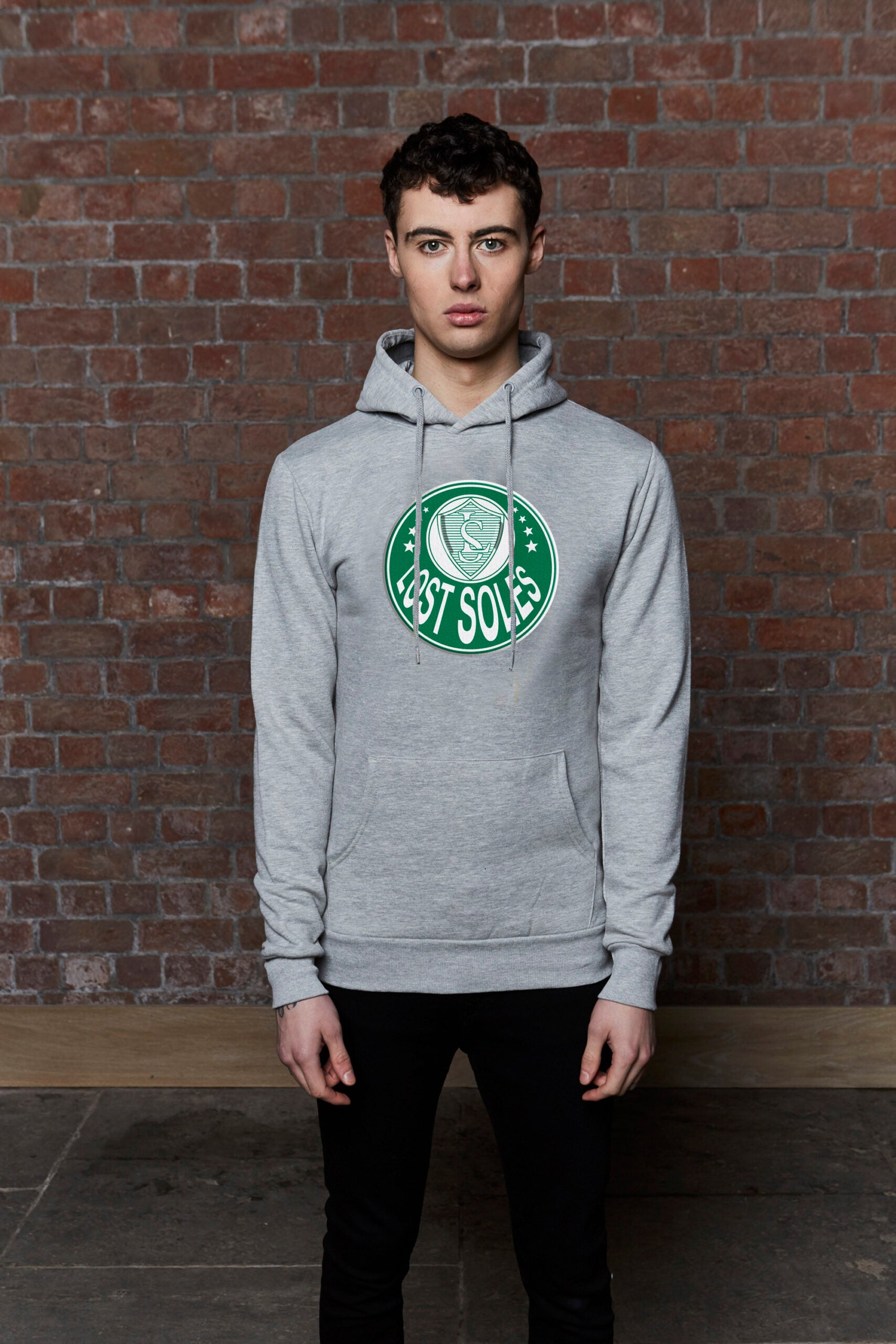 Grey Palmeiras Inspired Hoody