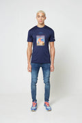 Navy Avarice Luxury Tshirt
