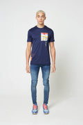 Hyper-Consumerism Luxury Tshirt Navy