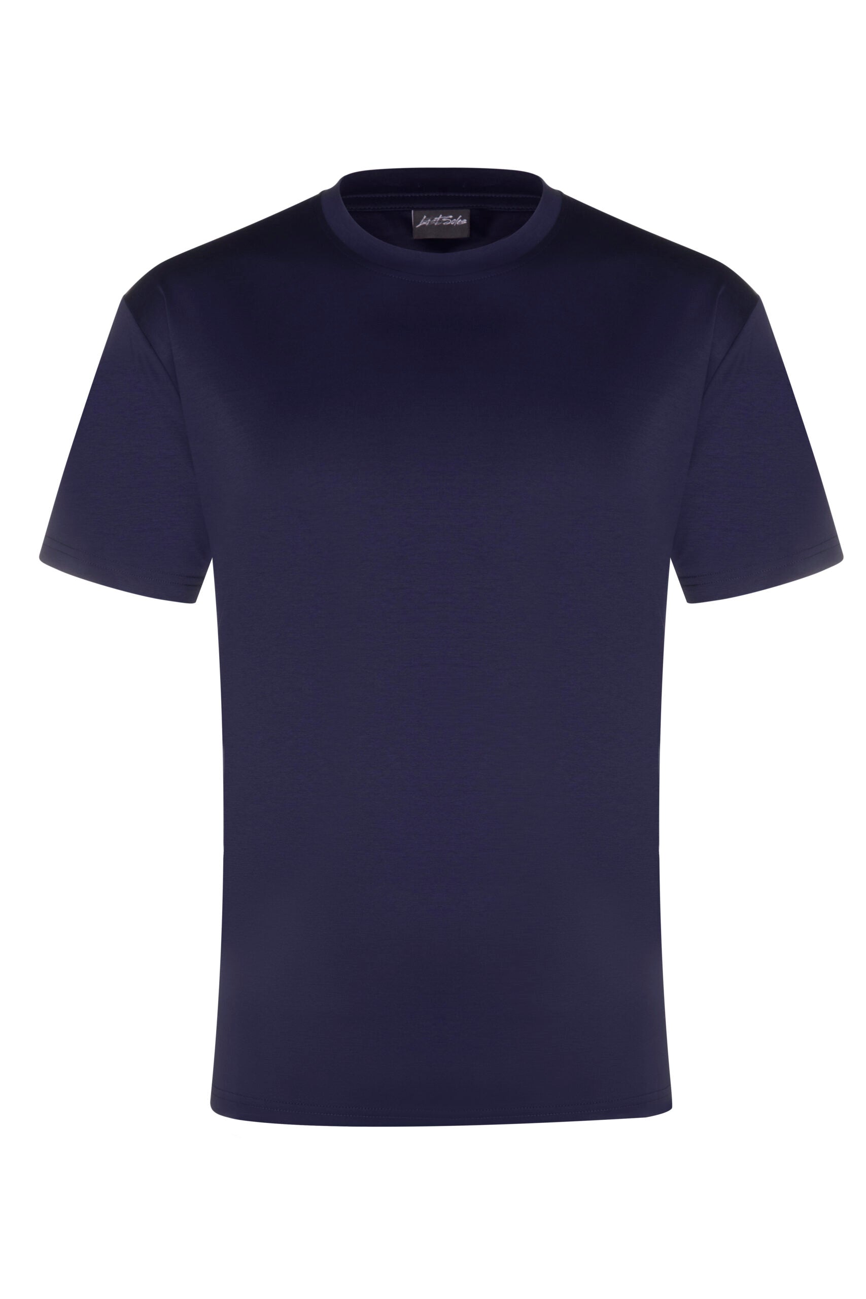 Navy Mercerised Luxury Tshirt