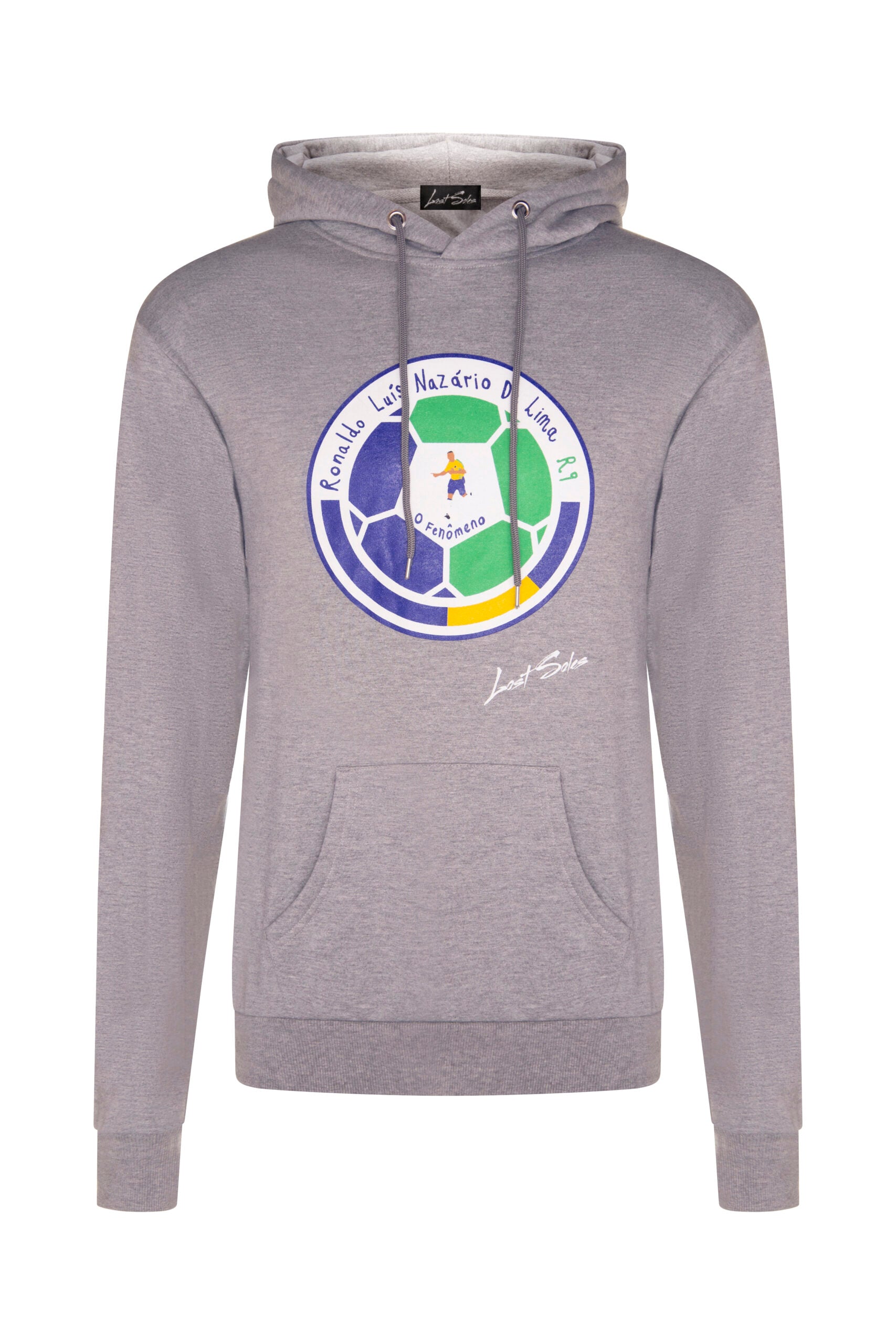 Grey R9 Hoody Mens (Black Label)