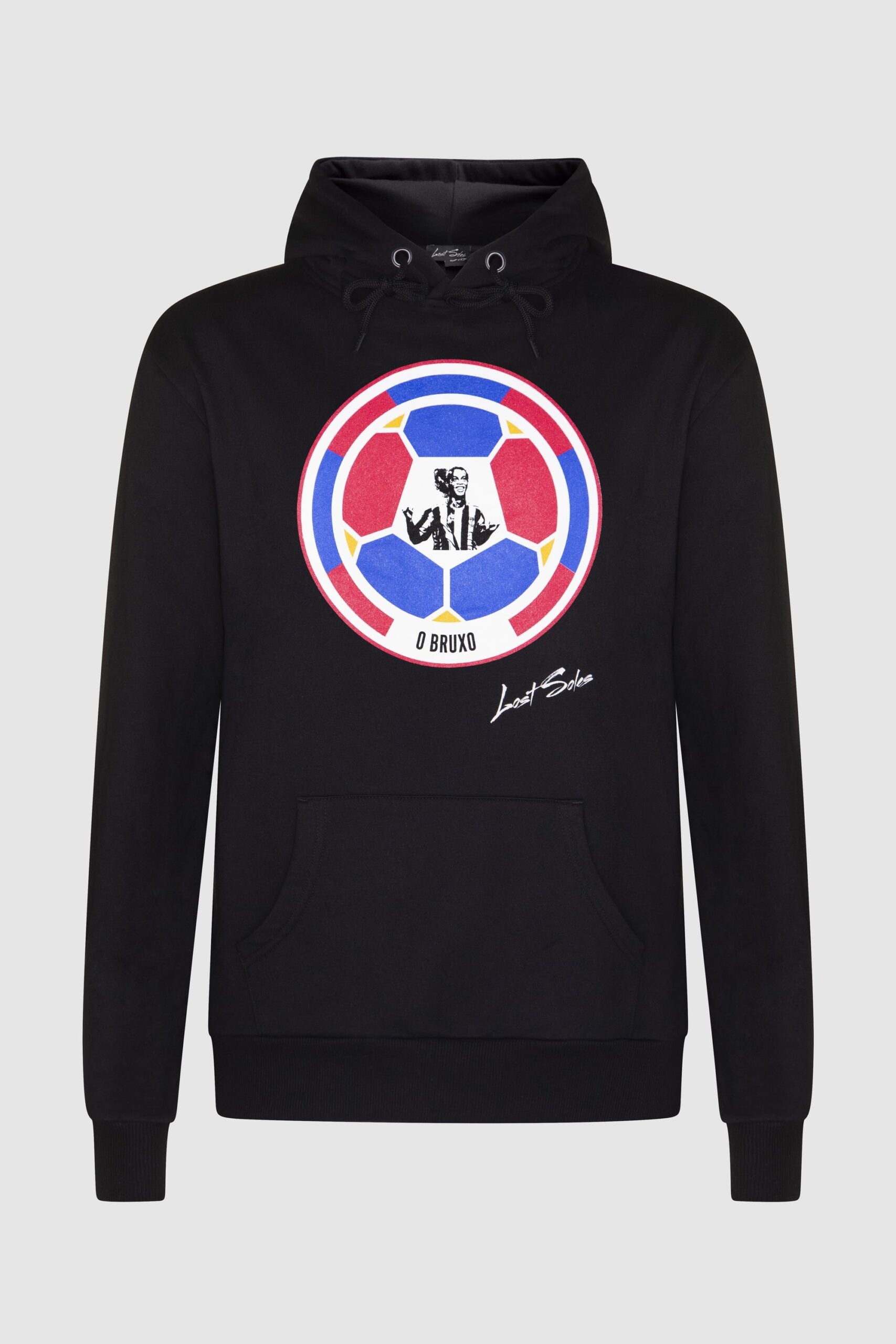 Kids Ronaldinho Hoody Black