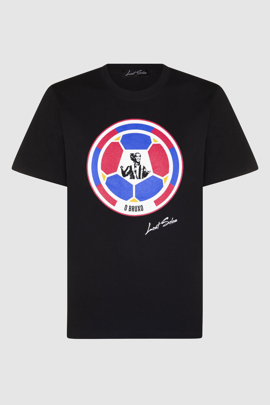 Mens Ronaldinho Tshirt Black (Black Label)