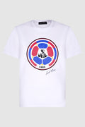 Mens Ronaldinho Tshirt White (Black Label)