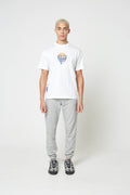 White Human Destruction Oversized Tshirt