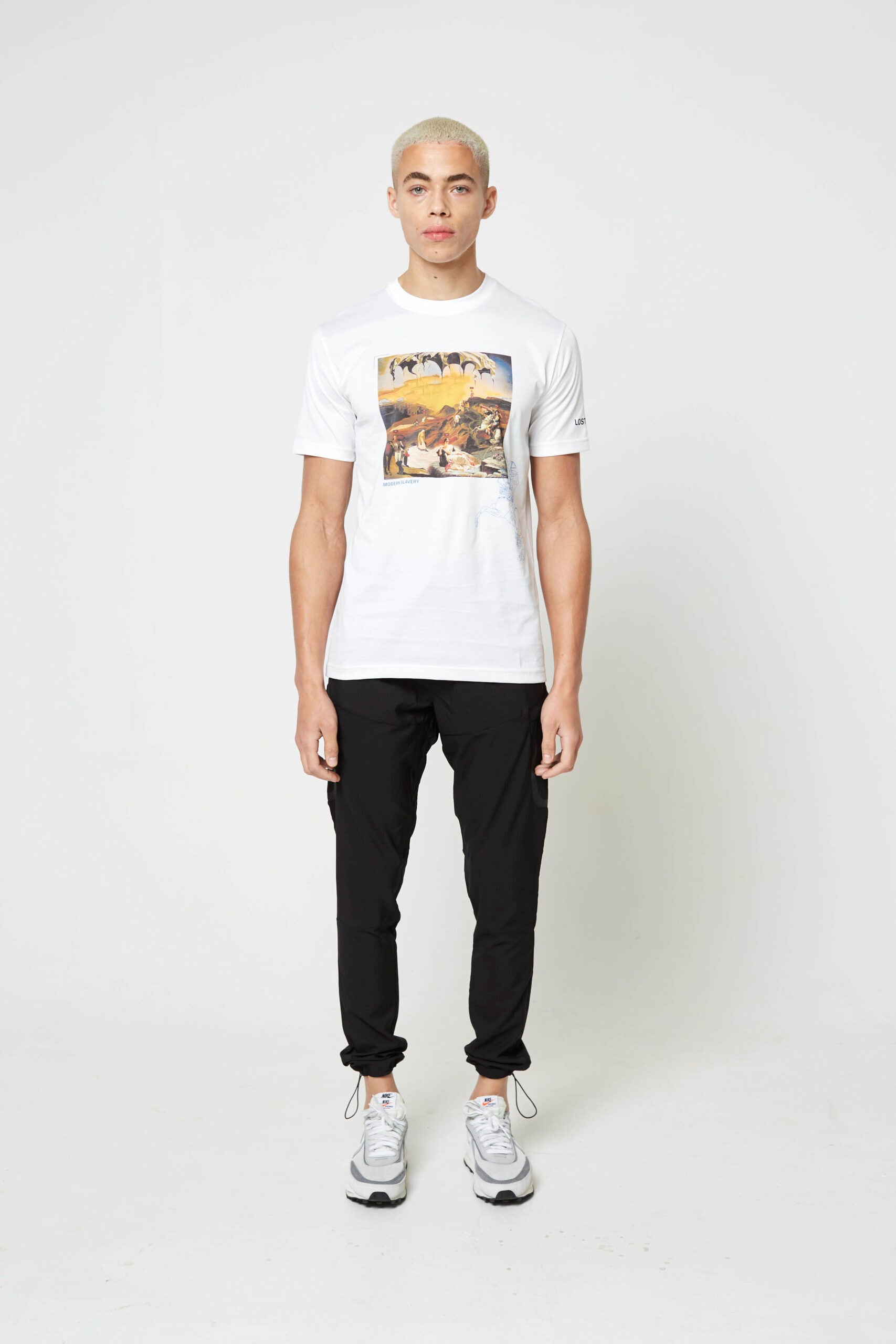 Modern Slavery Luxury Tshirt White