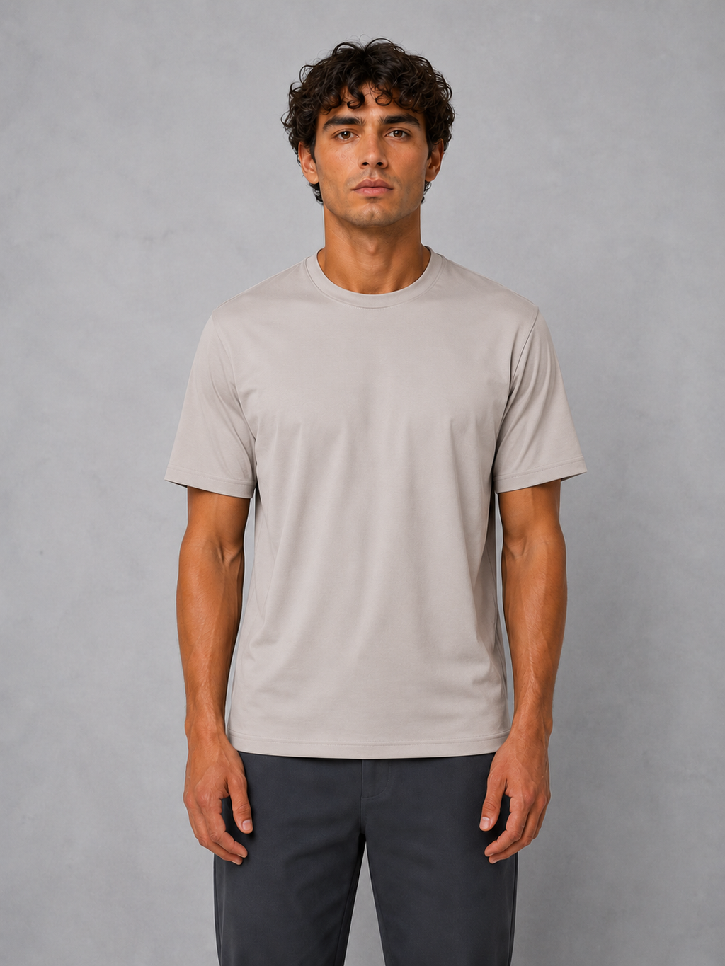 Sand Mercerised 2.0 Luxury Tshirt