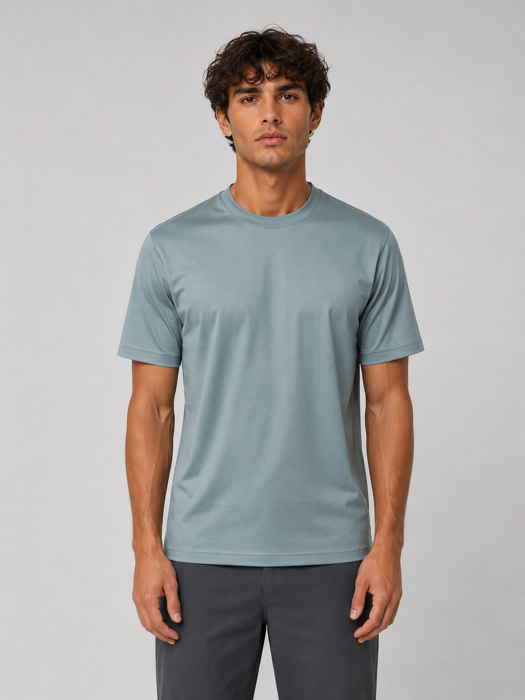 Teal Mercerised 2.0 Luxury Tshirt