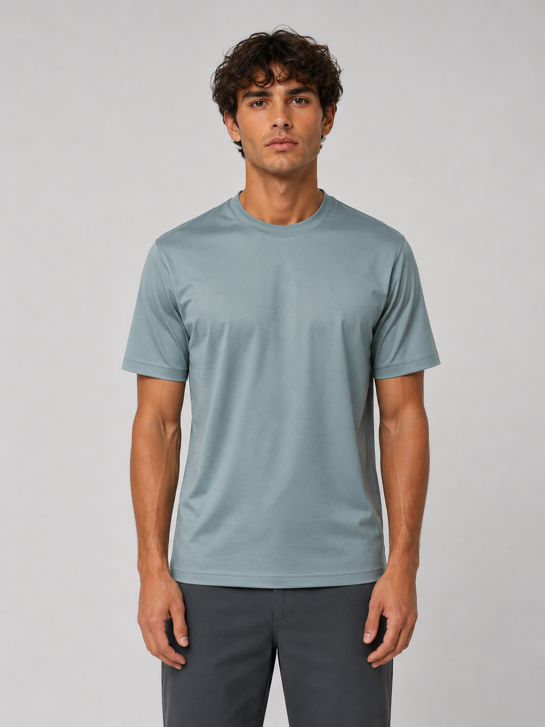 Teal Mercerised 2.0 Luxury Tshirt