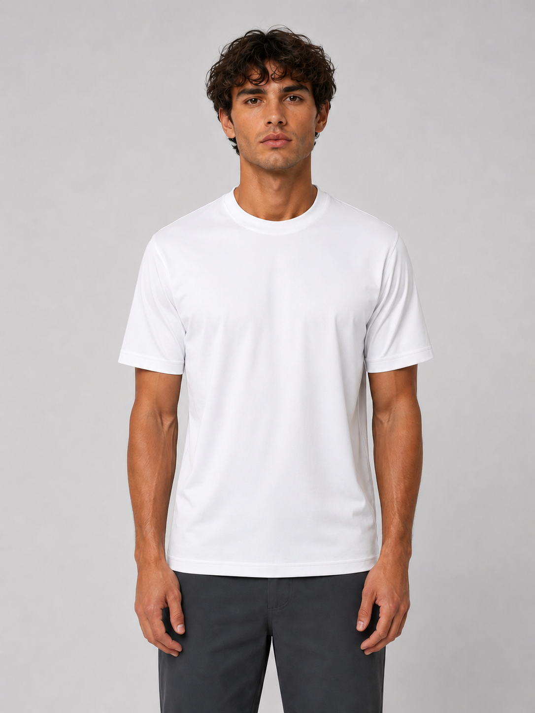 White Mercerised 2.0 Luxury Tshirt