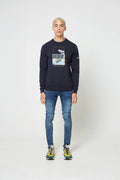 Navy Escapism Jumper