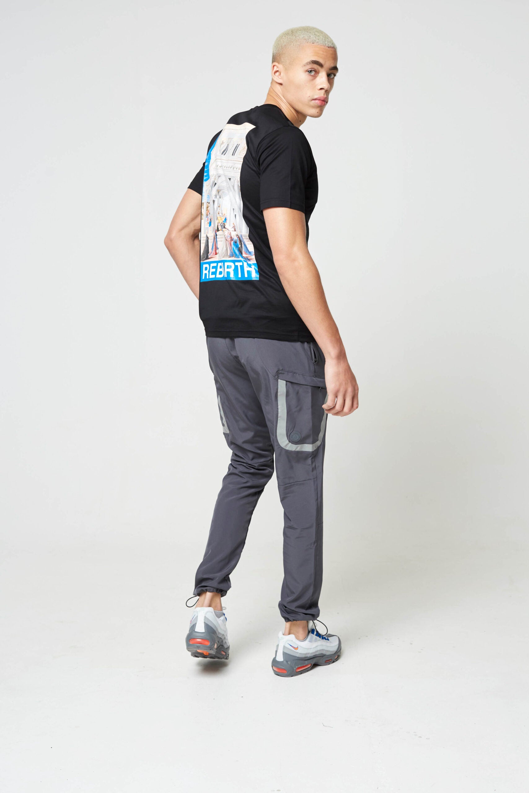 Rebirth Tshirt Black (Back Print)