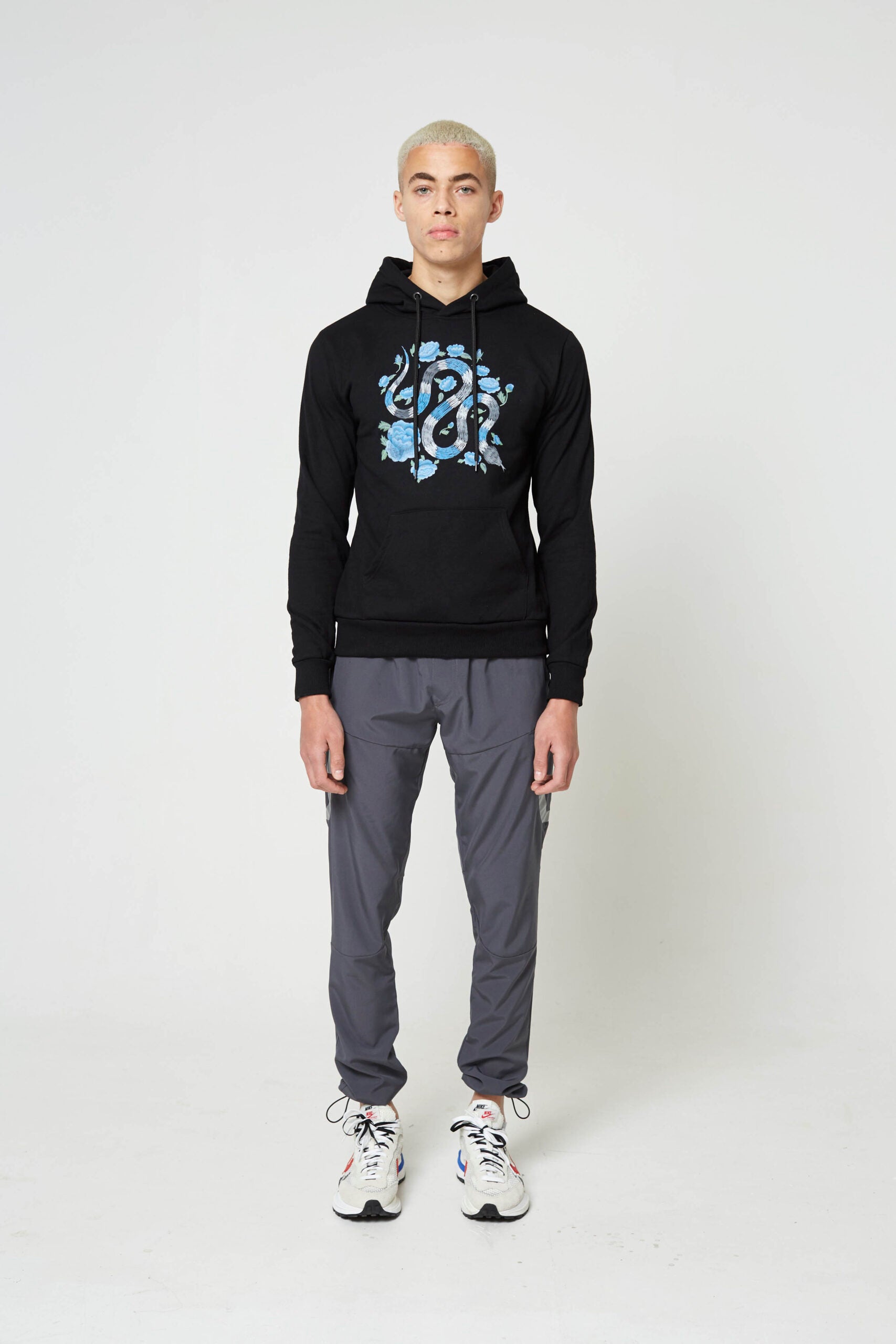 Snake Hoody Black
