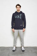 Navy Lost House Oversized Hoody