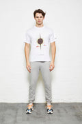 White Live in Sin Oversized Tshirt