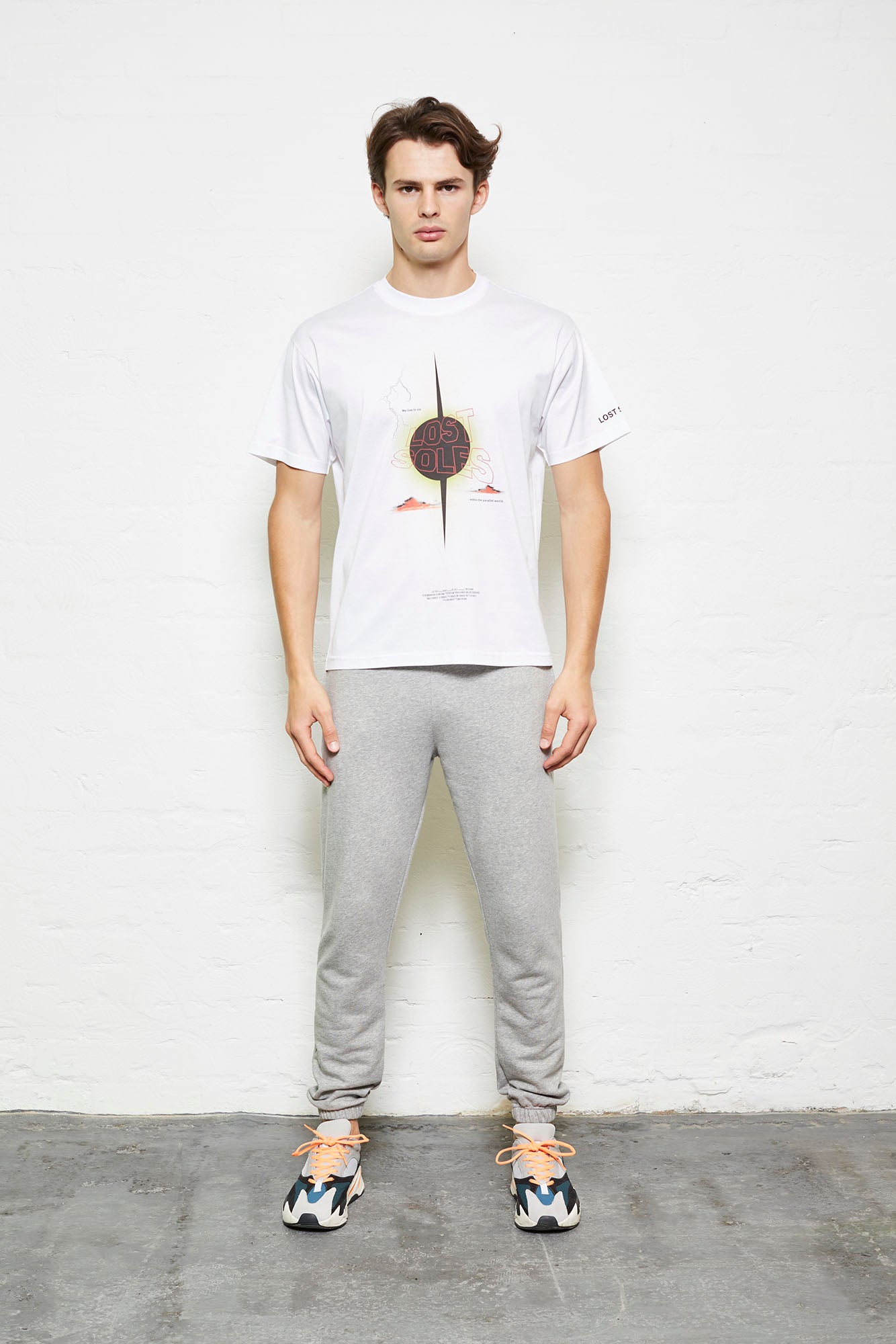 White Live in Sin Oversized Tshirt