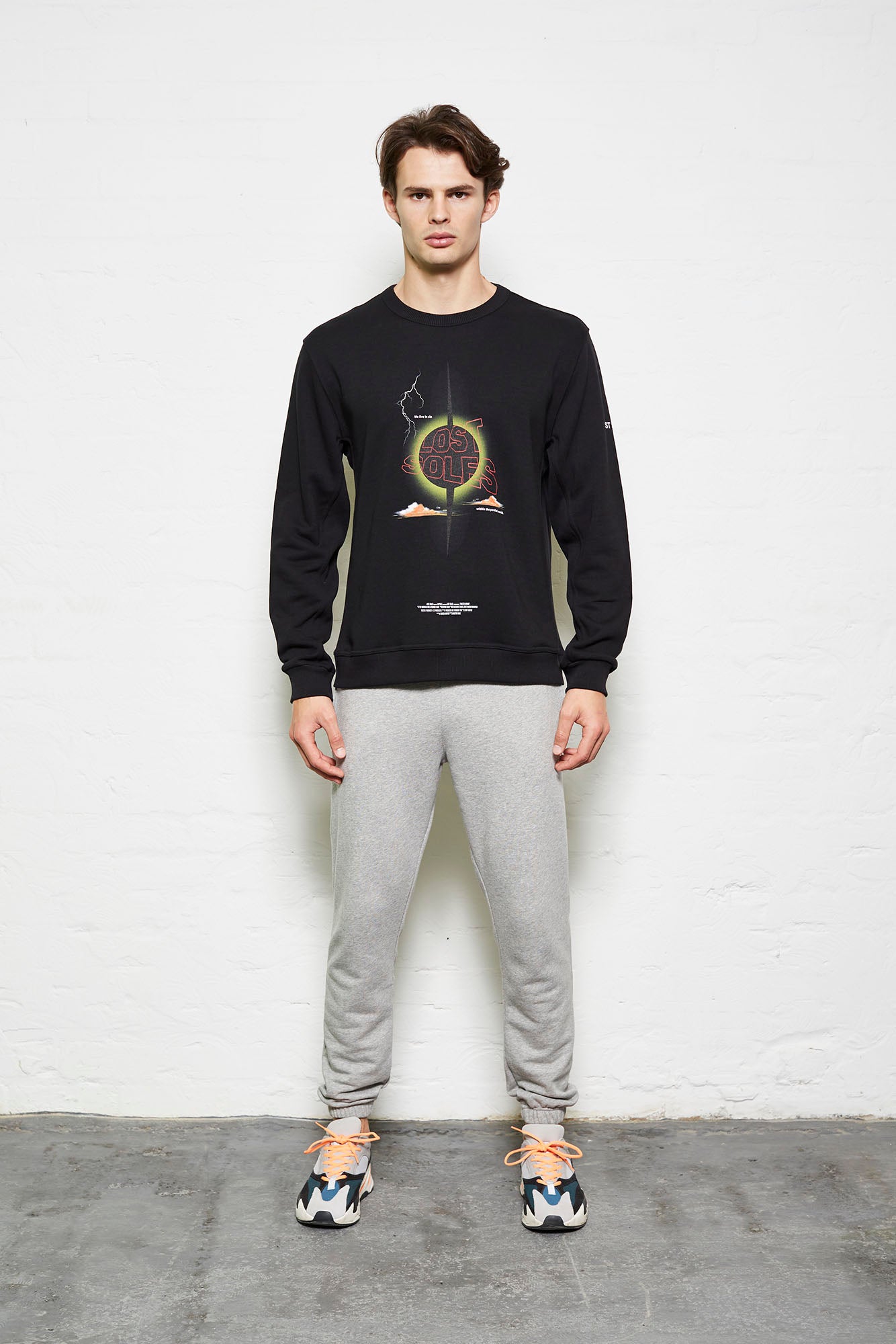 Black Live in Sin Oversized Jumper