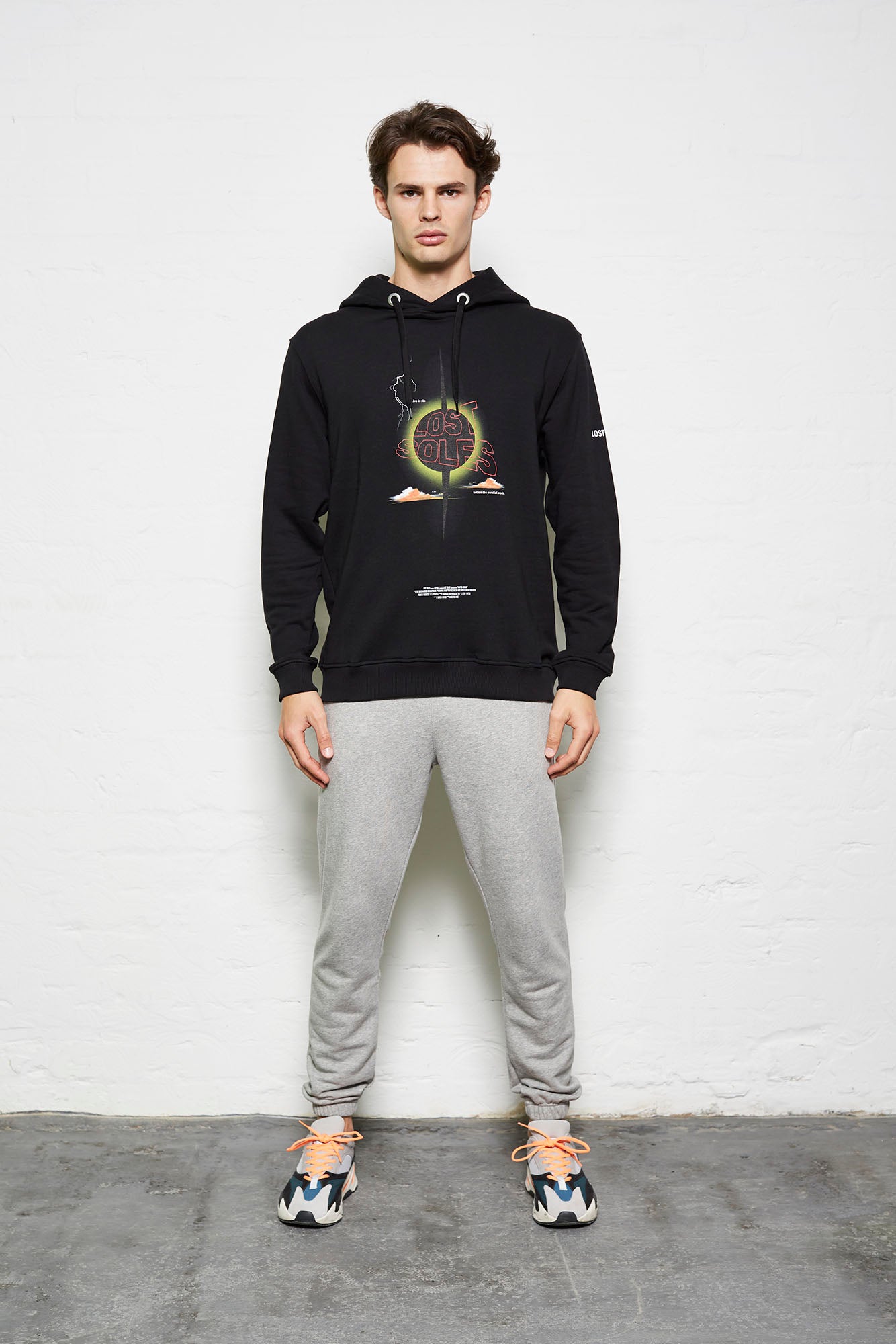 Black Live in Sin Oversized Hoody
