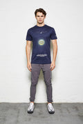 Navy Moon Luxury Tshirt