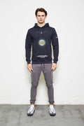 Navy Moon Luxury Hoody