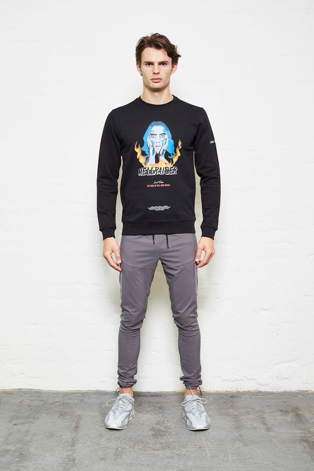 Black Hellraiser Jumper