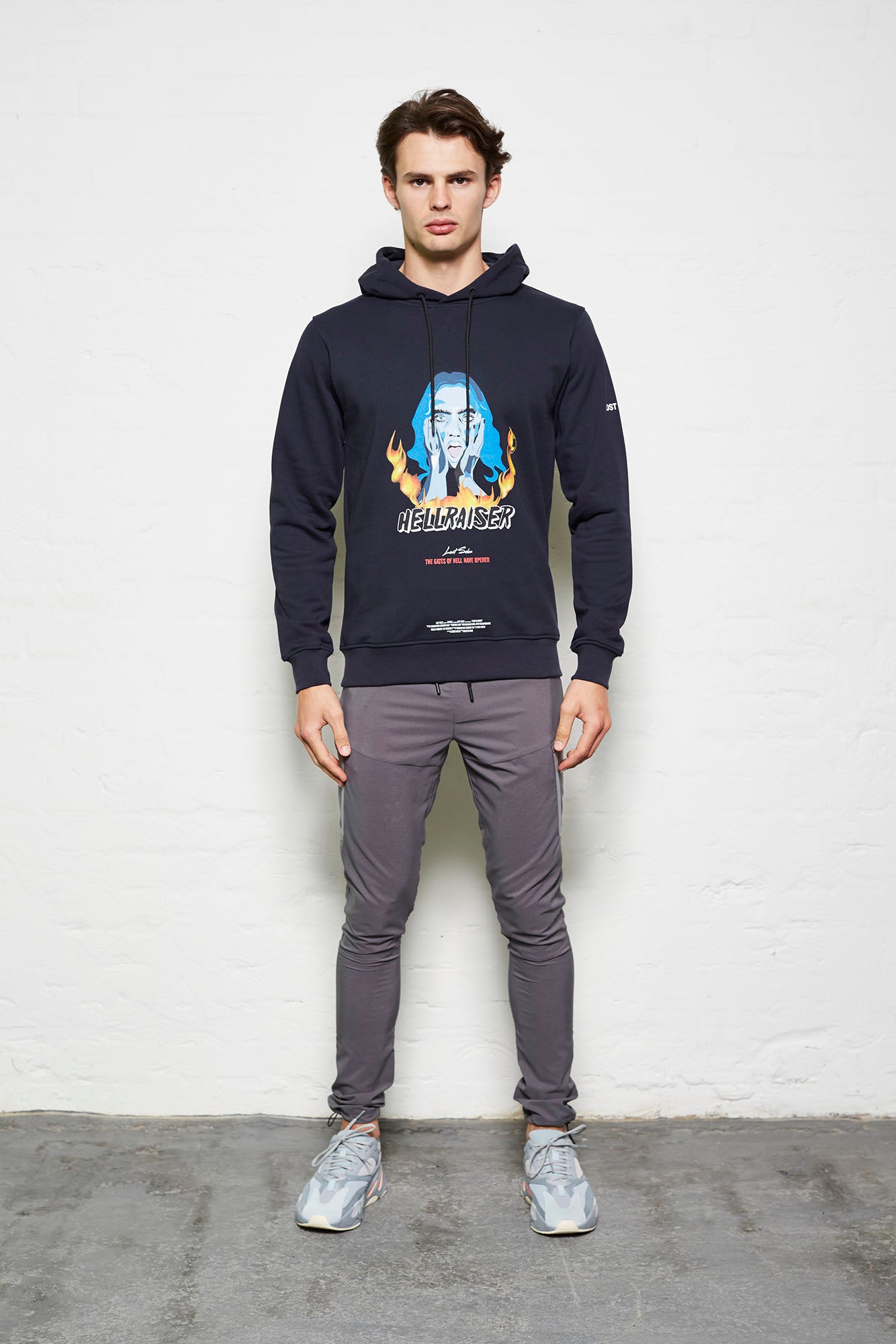 Navy Hellraiser Luxury Hoody
