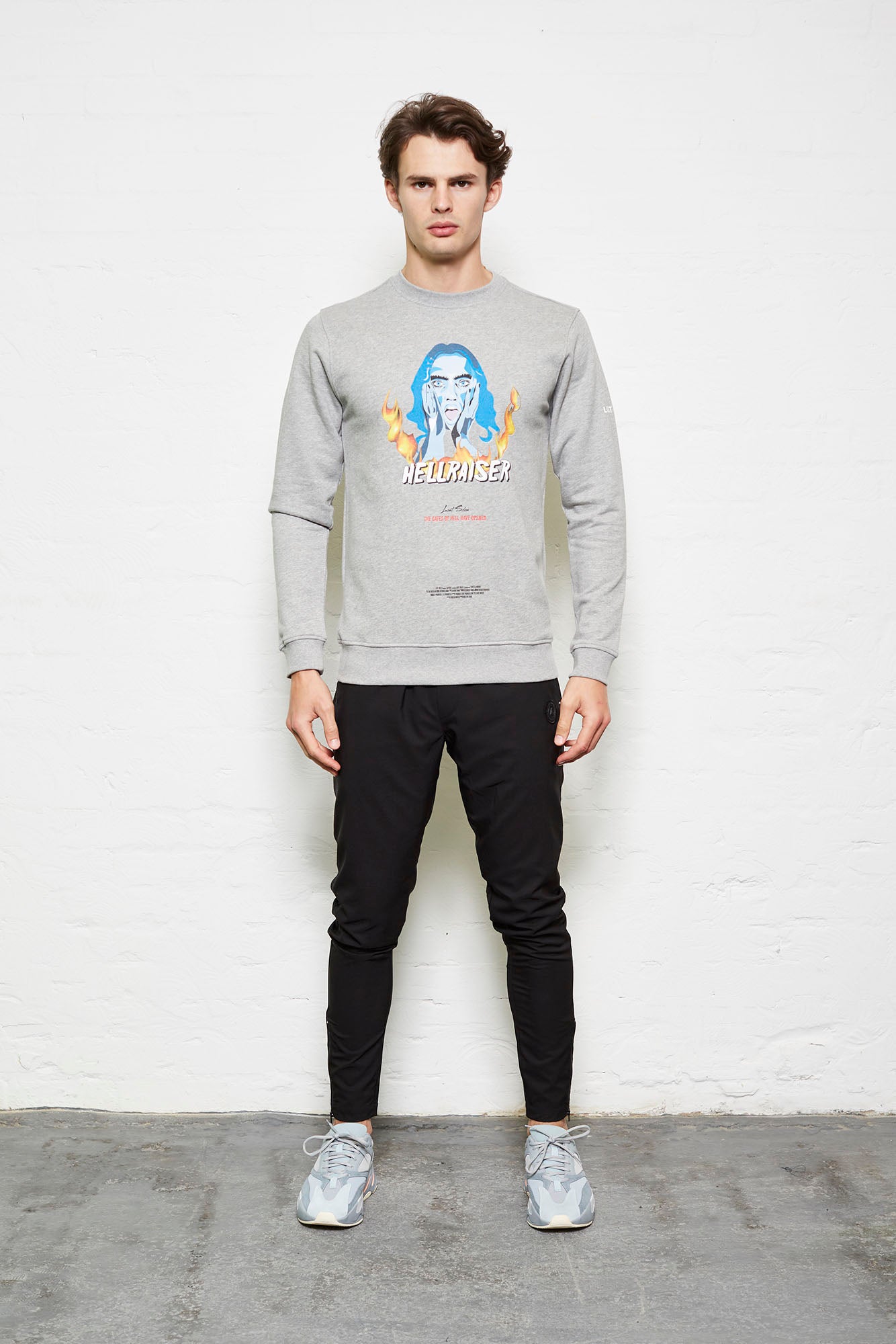 Grey Hellraiser Jumper