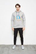 Grey Hellraiser Luxury Hoody