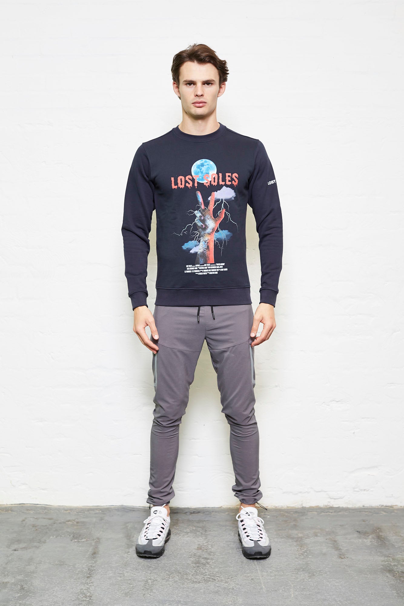 Navy Horror Jumper