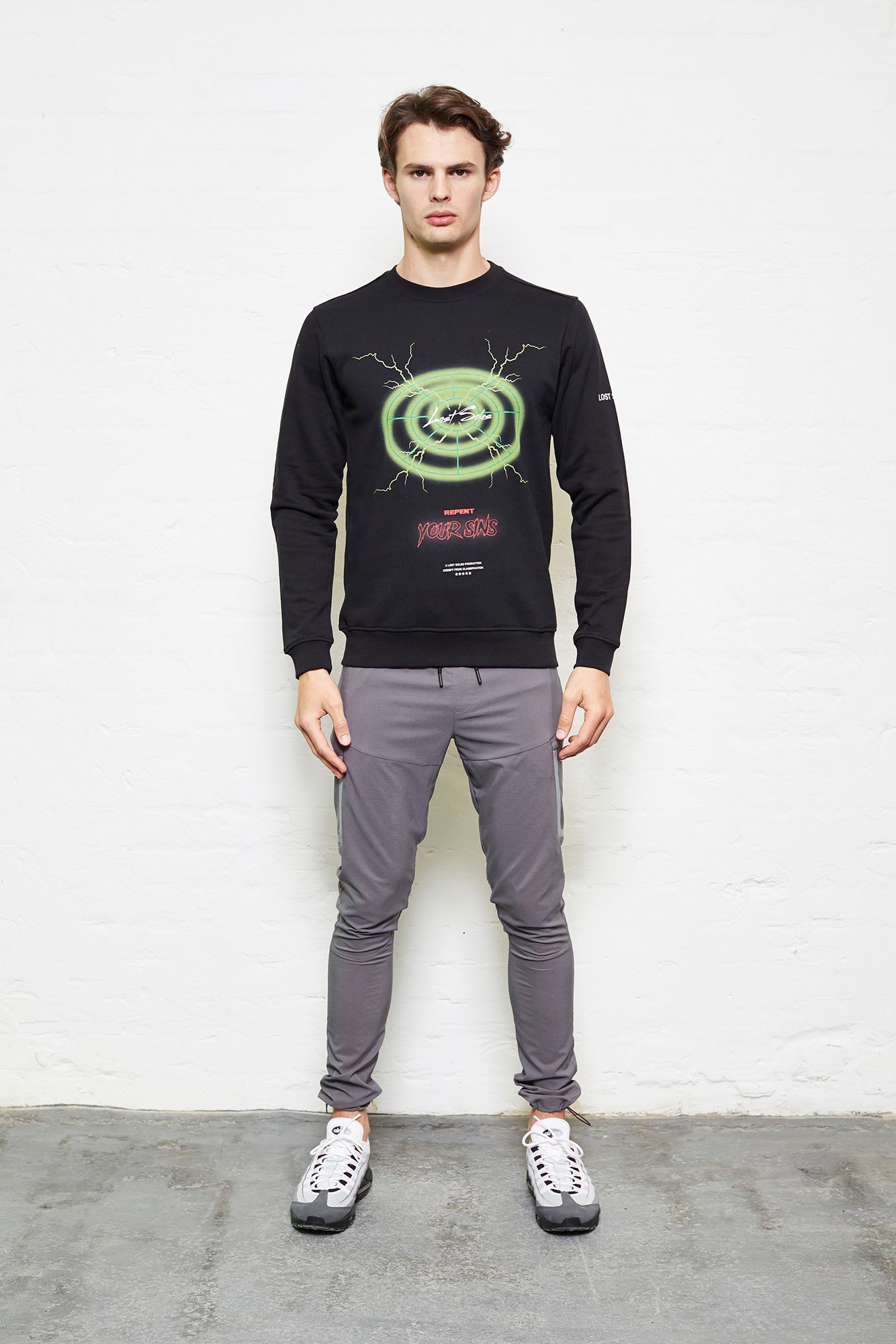 Black Repent Jumper