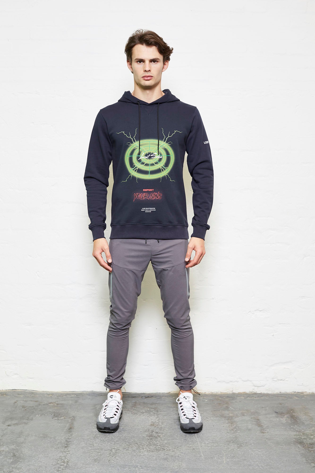 Navy Repent Luxury Hoody