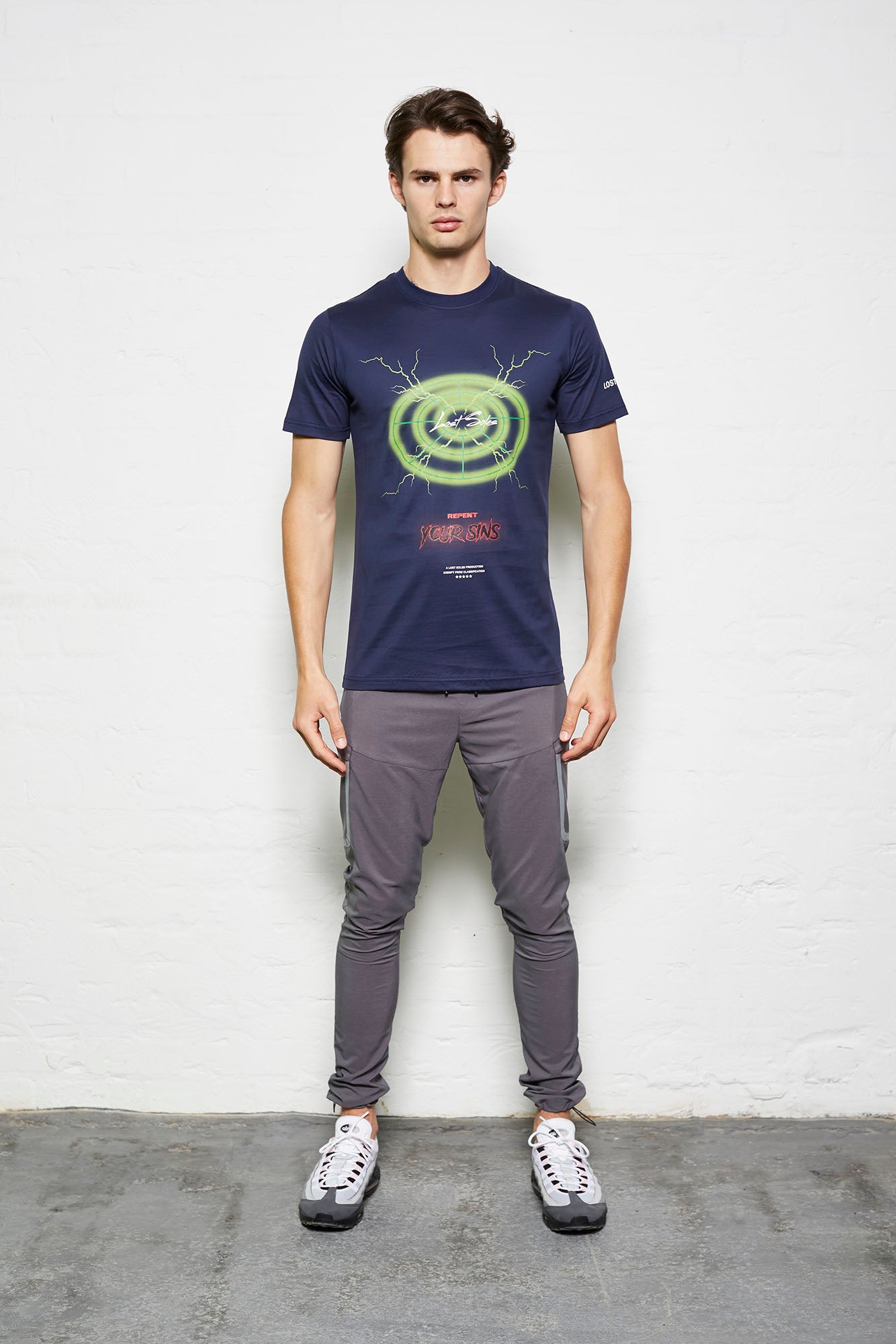 Navy Repent Luxury Tshirt