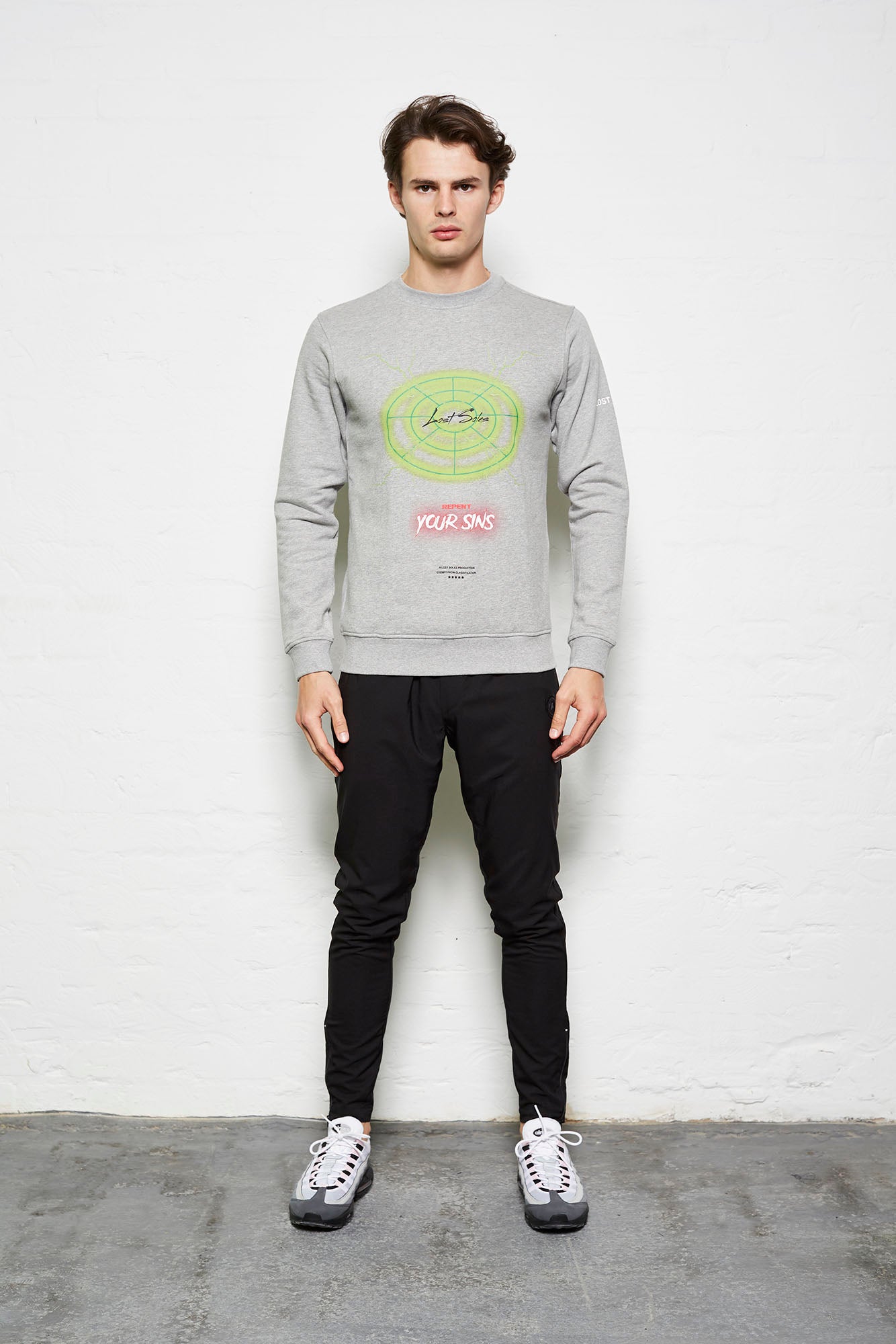 Grey Repent Jumper