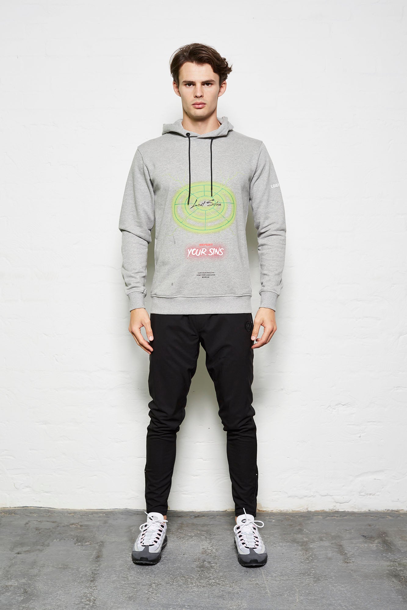 Grey Repent Luxury Hoody