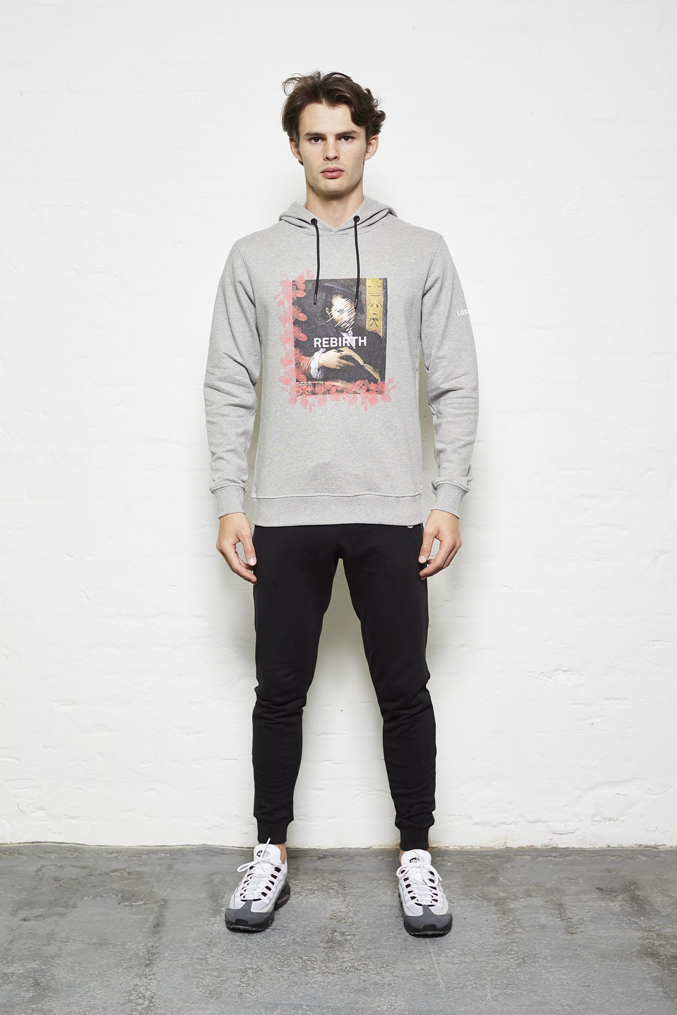 Rebirth Hoody Grey (Portrait)