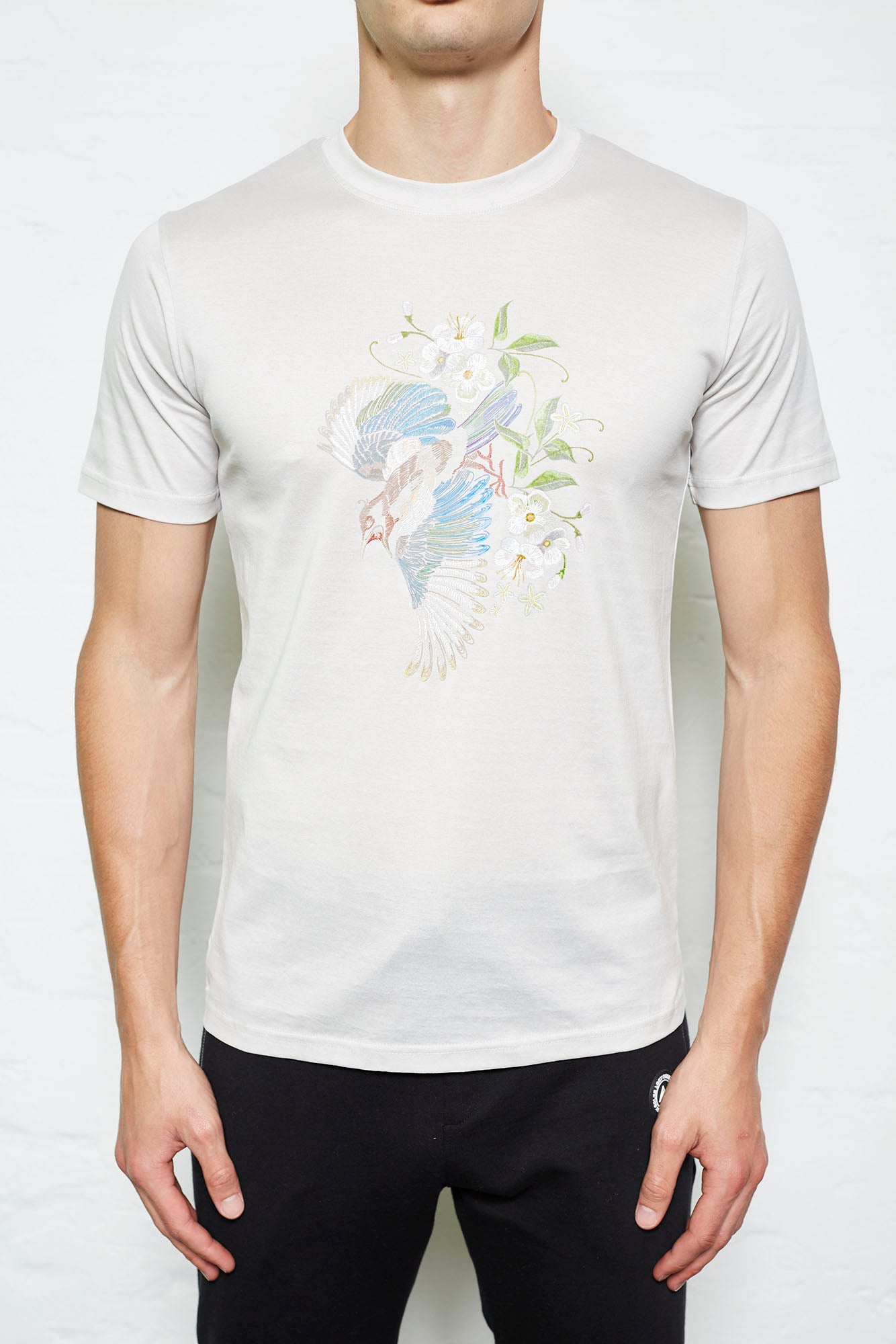 Bird Off Grey Tshirt