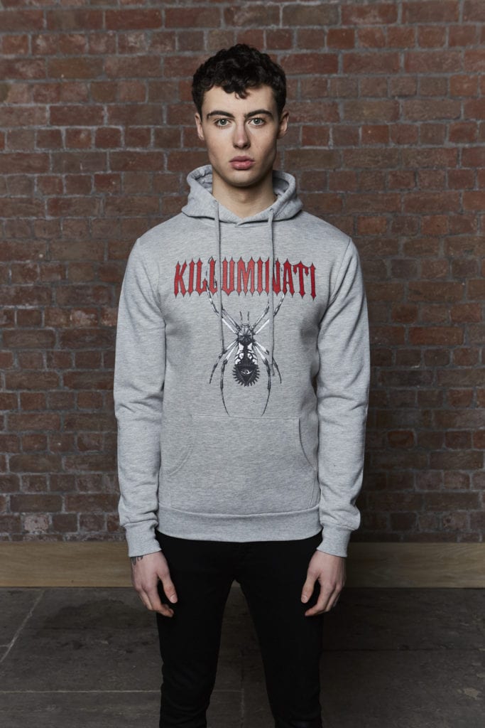 Grey Killuminati Hoody