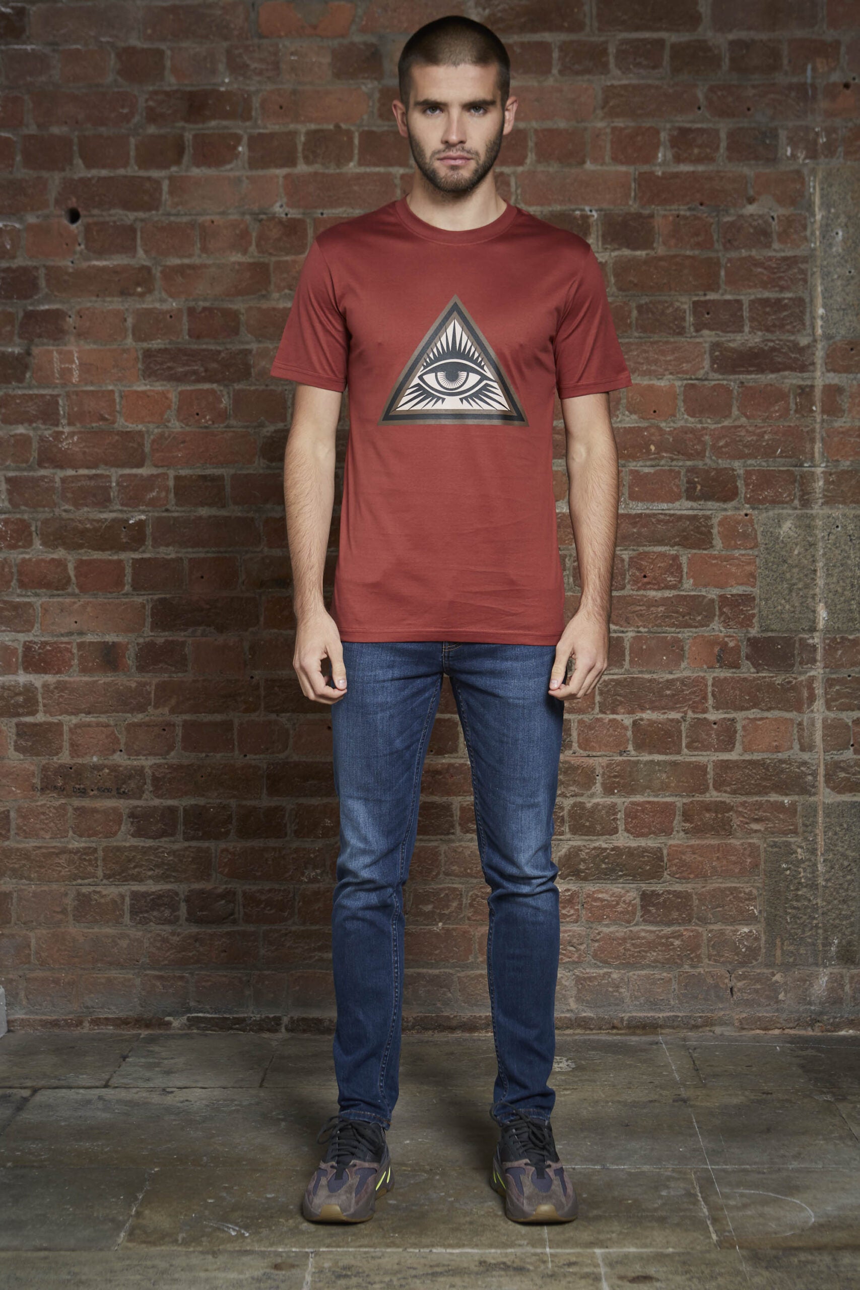 All Seeing Eye 1.0 Red T-Shirt (Luxury Range)