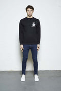 Rebirth Sweatshirt Black (Back Print)