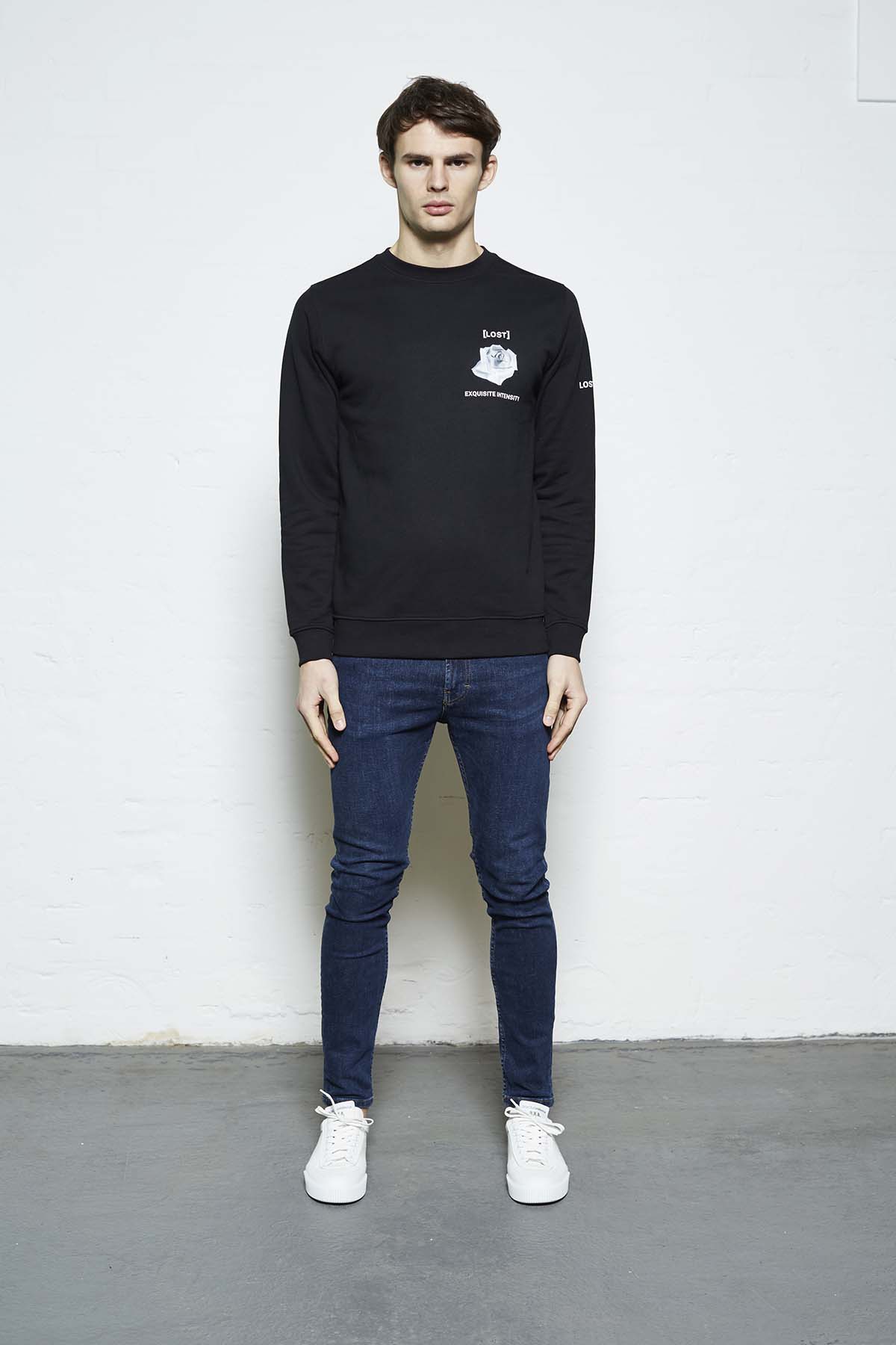 Rebirth Sweatshirt Black (Back Print)