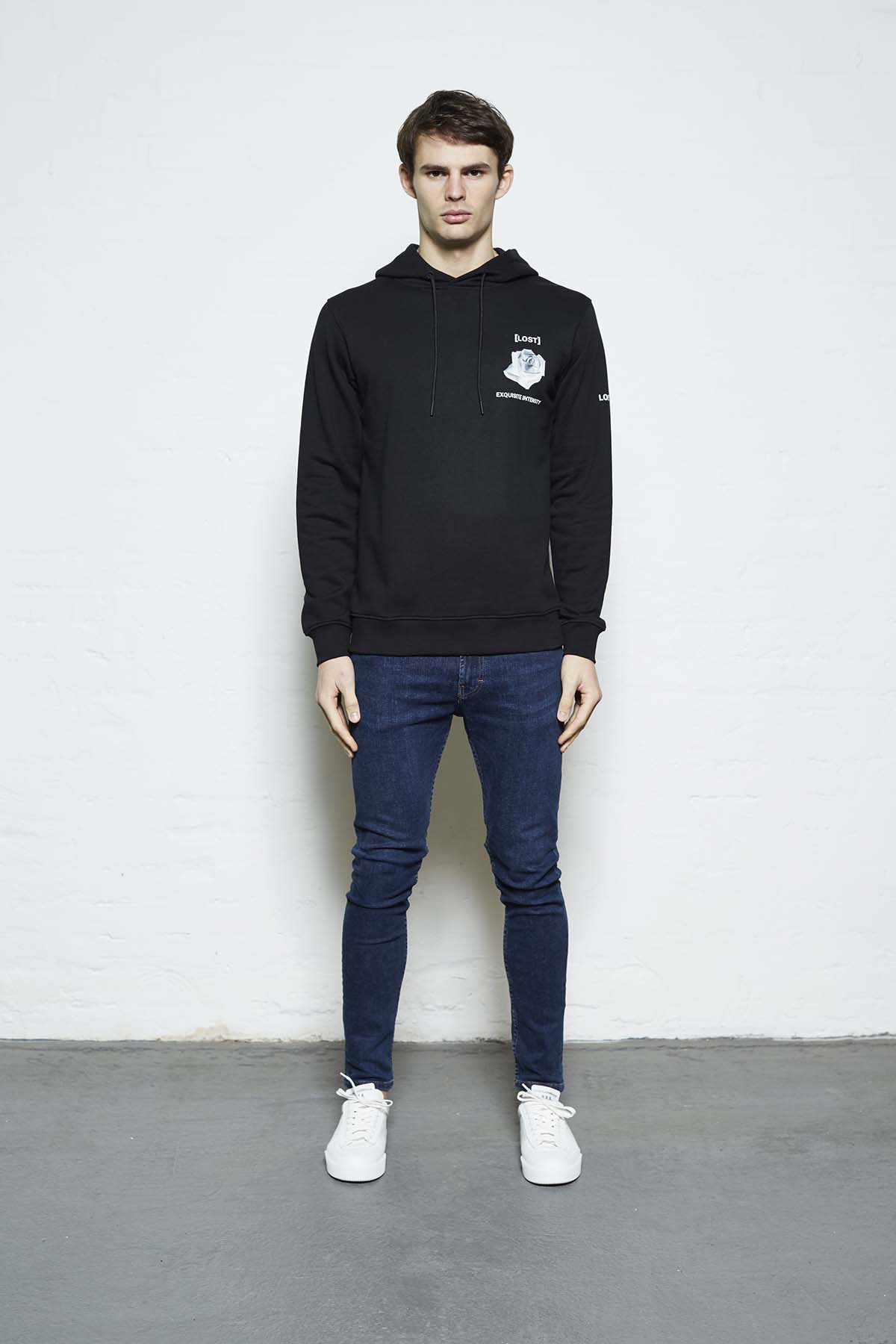 Rebirth Hoody Black (Back Print)