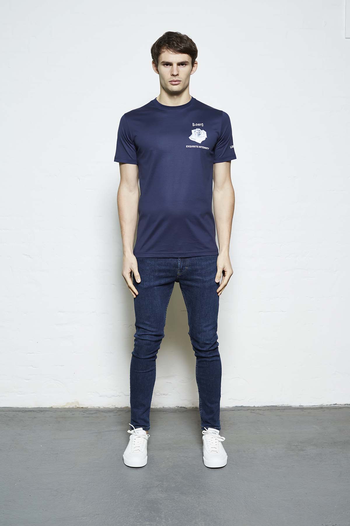 Rebirth Tshirt Navy (Back Print)