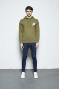 Rebirth Hoody Khaki (Back Print)