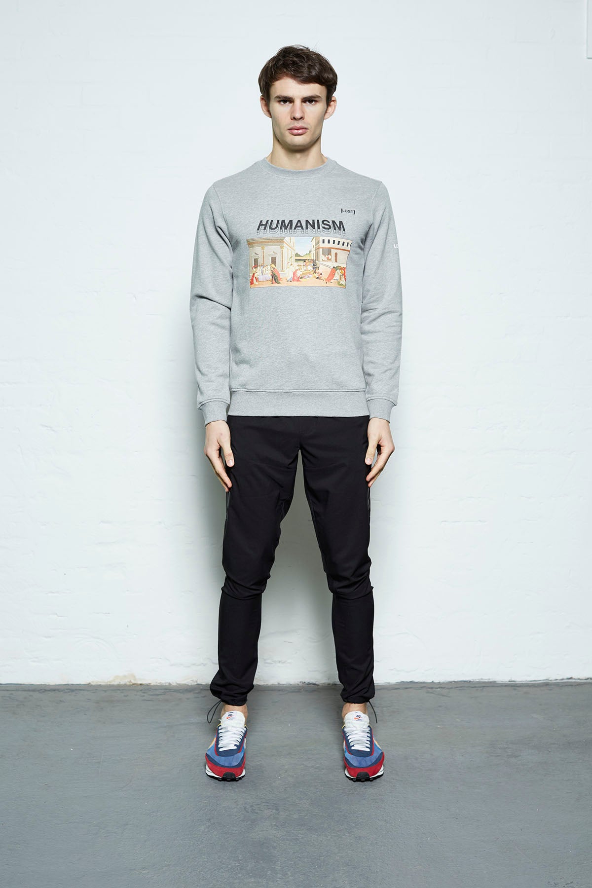 Humanism Jumper Grey