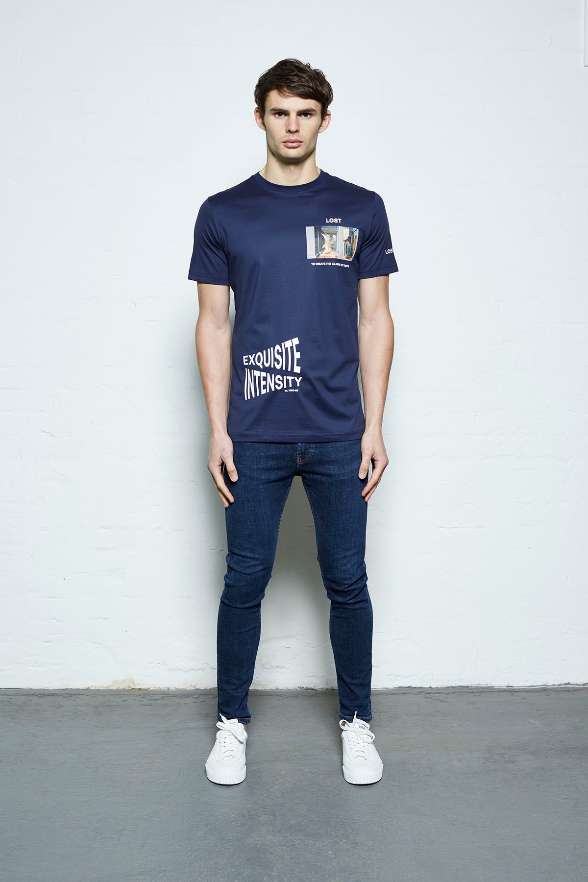Exquisite Intensity Tshirt Navy